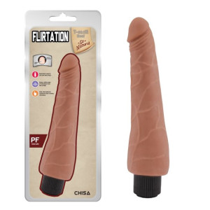 Beżowy realistyczny wibrator Flirtation-Latin