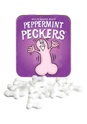 Słodycze-PEPPERMINT PECKERS 45G
