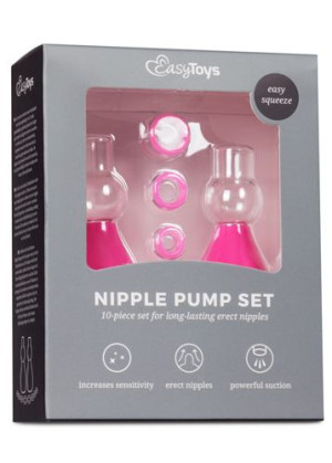 Pompka-Pink Nipple Sucker Set