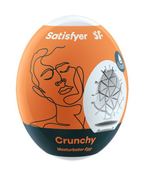Masturbator żelowe jajeczko Satisfyer Crunchy sex