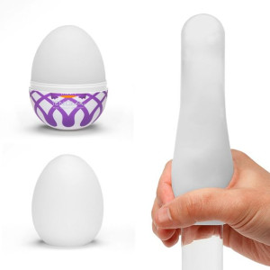 TENGA Masturbator - Jajko Egg Mesh rozciągliwe