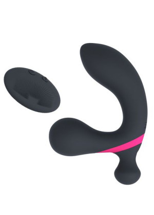 Stymulator łechtaczki masażer prostaty pilot 2 silniki USB 10 trybów