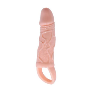 Przedłużka penisa wibrująca nakładka proteza 13cm