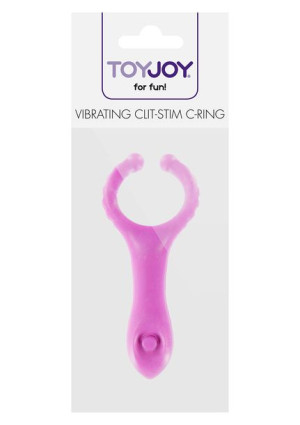 Pierścień-vibrating Clit-stim C-ring Purple