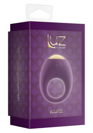 Wibrujący pierścień na penisa erekcyjny LED USB 7 trybów