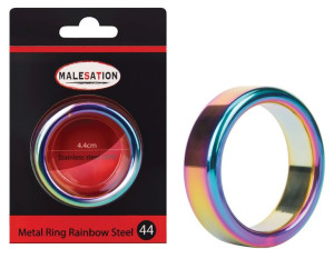 Pierścień erekcyjny na penisa stalowy metalowy 44mm
