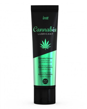 Smakowy nawilżający żel lubrykant 100 ml cannabis