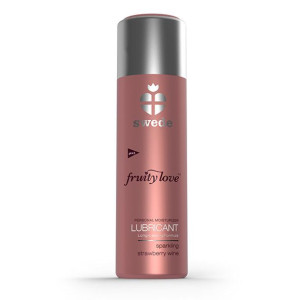 Jadalny żel nawilżający lubrykant 100 ml truskawka