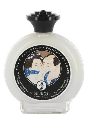Świeca/krem-SHUNGA WHITE CHOC BODYPAINT 100ML