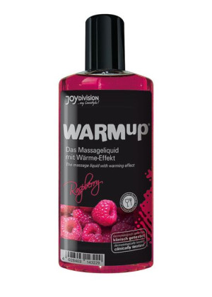 Olejek żel masaż erotyczny rozgrzewający malina 150ml