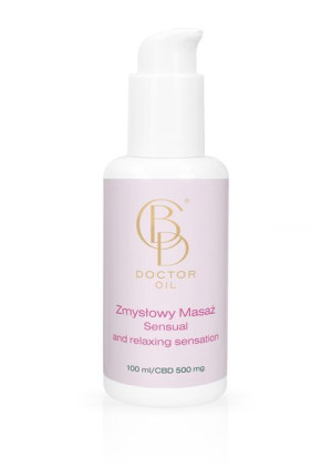 CBD DOCTOR OIL - relaxing sensory-stimulating lubricant with CBD extract 50