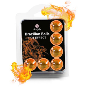 Set 6 Brazilian Balls Hot Effect