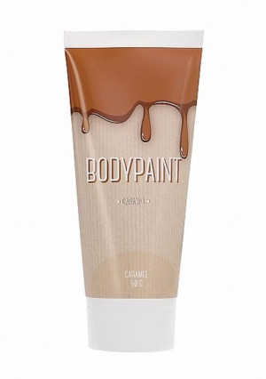 Karmelowa farba do malowania ciała bodypaint 50g