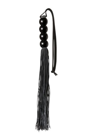Pejcz-gp Silicone Flogger Whip Black
