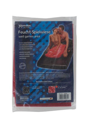 Wodoodporne prześcieradło sex zabawy BDSM 180x260 czerwone