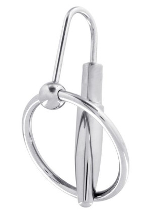 Stymulator-PENISPLUG W GLANSRING 30MM