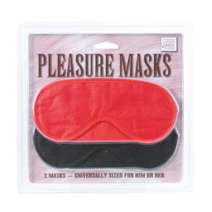 Maska-pleasure Masks 2 Pcs Red/black