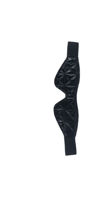 Btb Fetish Eye Mask Black