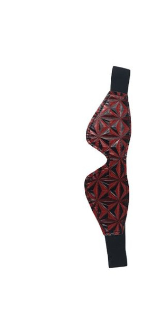 Btb Fetish Eye Mask Red