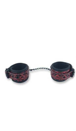 Btb Fetish Ankles Cuffs Red