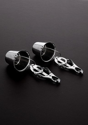 2 Nipple Clamps with Buckets