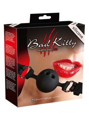 Knebel silikonowy oddychający kulka BDSM bondage