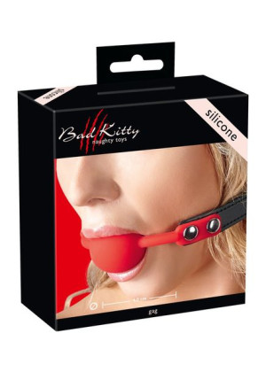 Knebel silikonowy kulka regulowane paski BDSM sex
