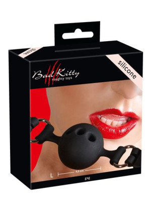 Knebel silikonowy oddychający kulka BDSM bondage