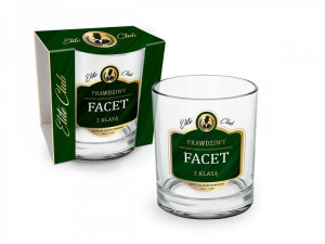 Szklanka do whisky kieliszek Prawdziwy facet 270ml