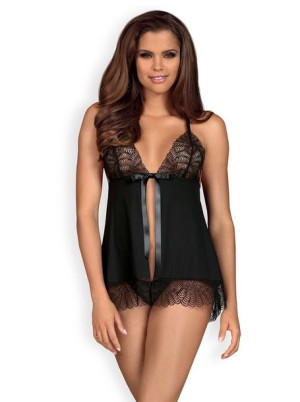 Koszulka babydoll i stringi komplet Chiccanta S/M