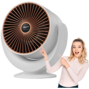 Elektryczny Grzejnik Mocny Farelka Do Łazienki Wentylator 900w