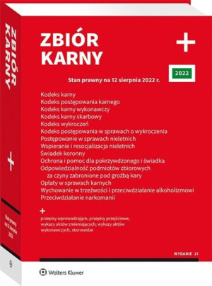 Zbiór karny 2022 Plus praca zbiorowa