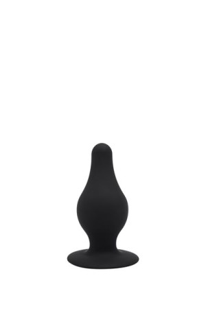 Cheeky Love Dual Density Pleasure Plug Xs Black
