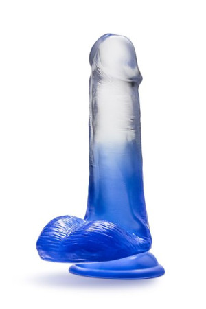 B Yours Stella Blue 6 Inch Dildo Blue