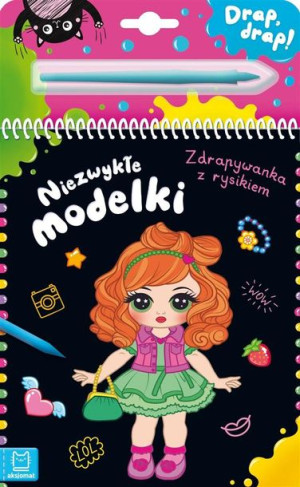 Niezwykłe modelki. Zdrapywanka z rysikiem Anna Podgórska