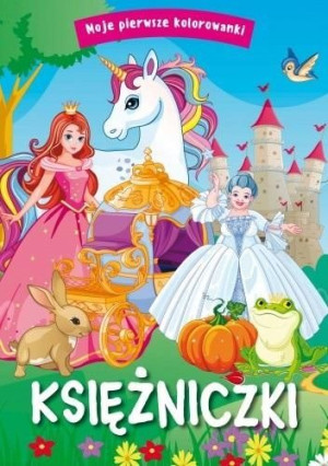 Moje pierwsze kolorowanki. Księżniczki praca zbiorowa