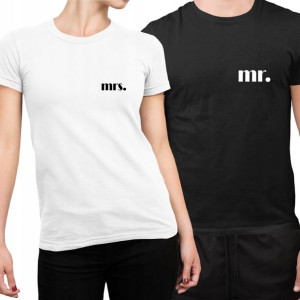2 Koszulki Tshirt Prezent Walentyki Dla Niego Niej