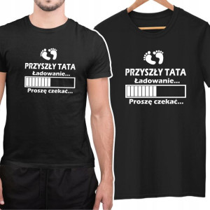 Bluzka Będę Tatą Przyszły Tata Prezent Upominek
