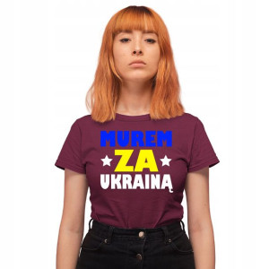 Bluzka Murem Za Ukrainą Free Ukraina Wojna Pokój