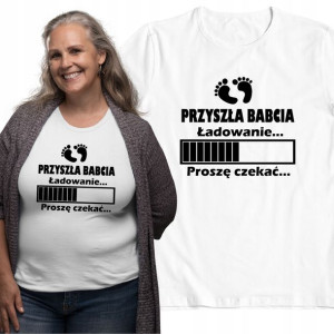Bluzka Prezent Dla Przyszłej Babci Przyszła Babcia