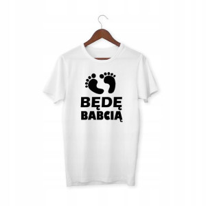 Bluzka Tshirt Damski Dla Przyszłej Babci Mama Hit
