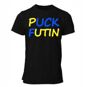 Bluzka Tshirt Ukraina Puck Futin Solidarni Ukraina