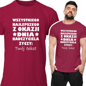 Bluzka Życzenia Najlepsza Nauczycielka Wychowawca