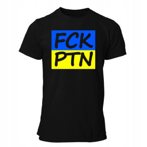 Koszulka Anty Rosja Fck Ptn Putin Wolna Ukraina