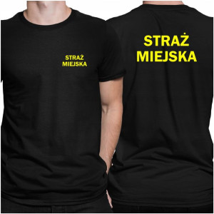 Koszulka Bawełniana Dla Straży Miejskiej Strażnik