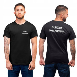 Koszulka Bawełniana Służba Wiezienna Dla Strażnika