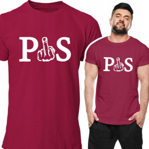 Koszulka Bluzka Anty Pis Ruch Osiem Gwiazd Prawo