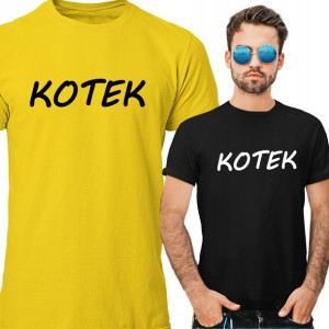 Koszulka Bluzka Na Dzień Chłopaka Na Prezent Kotek