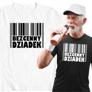 Koszulka Bluzka Prezent Na Dzień Dziadka Bezcenny
