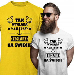 Koszulka Bluzka Tshirt Najlepszy Żeglarz Regaty